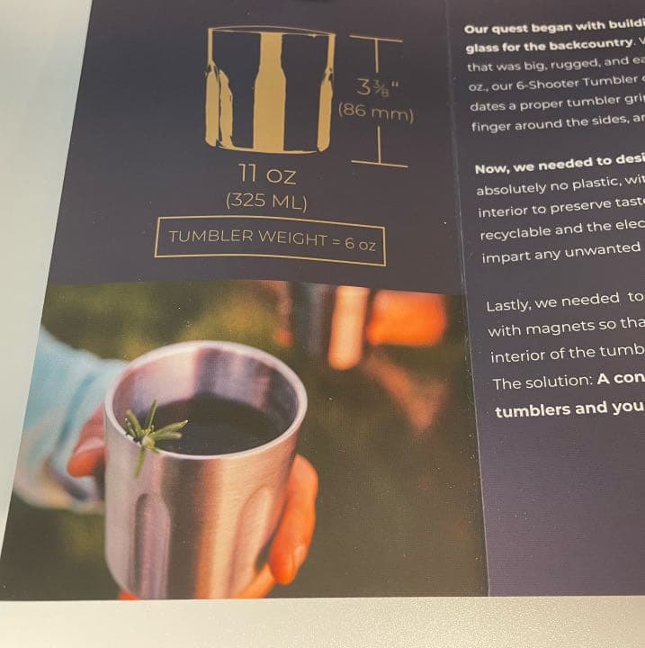 High Camp Flasks 2パック タンブラー キャリングケースセット