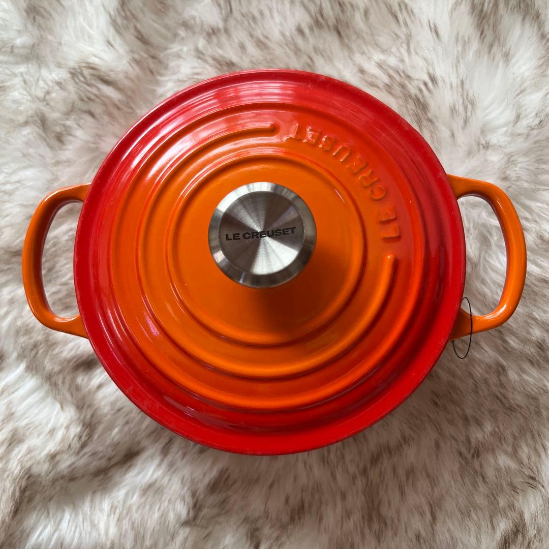 s*a様 ルクルーゼ　18cm シグニチャー ココットロンド