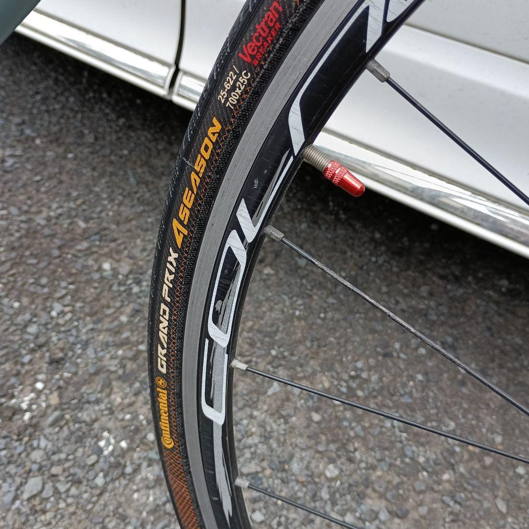 カスタム ロードバイク 水色