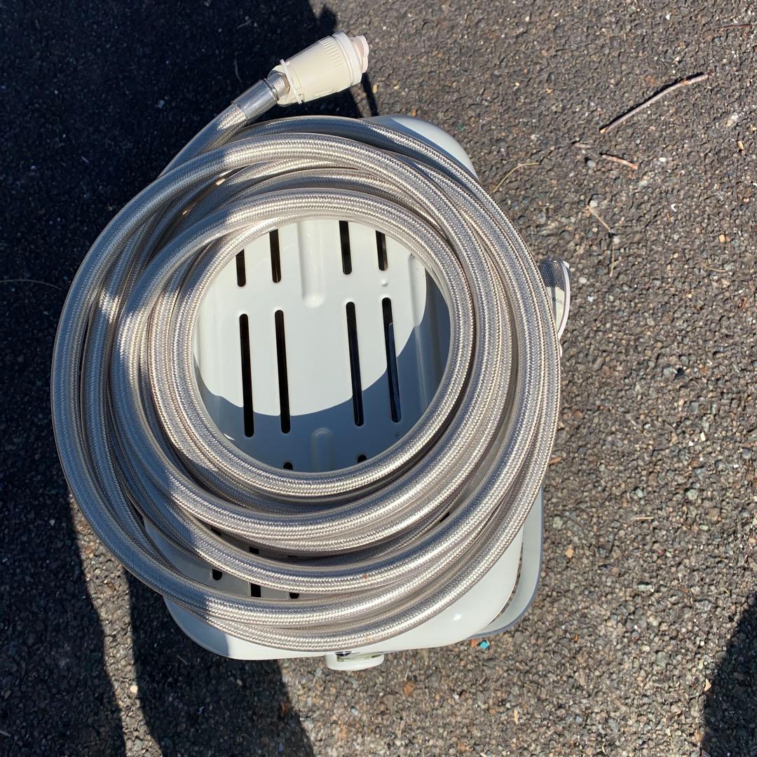 ガスファンヒーター ホワイト LPガス