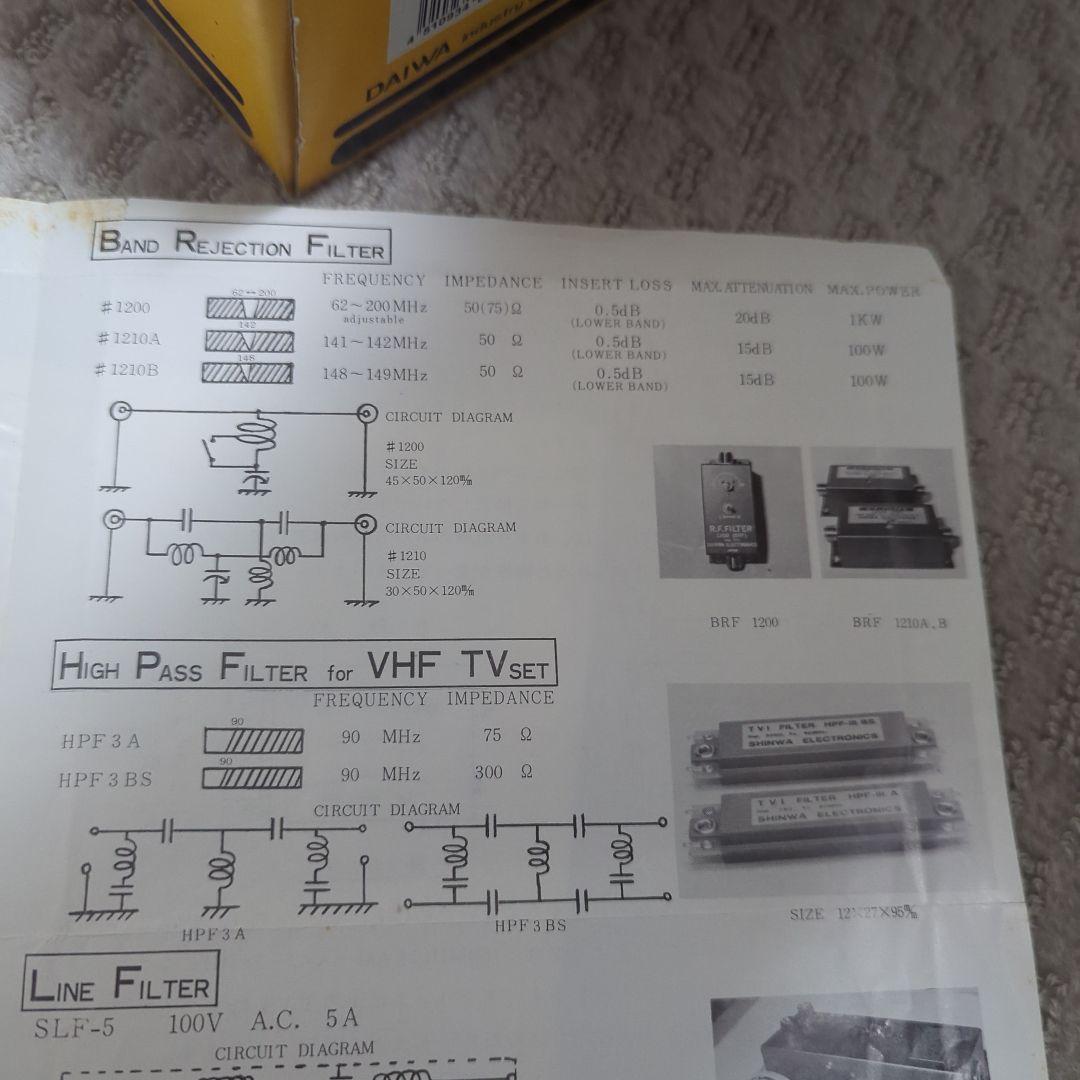 M*i様 し*う様 インターフェアー　I　ACラインフィルタ ACF-25　その