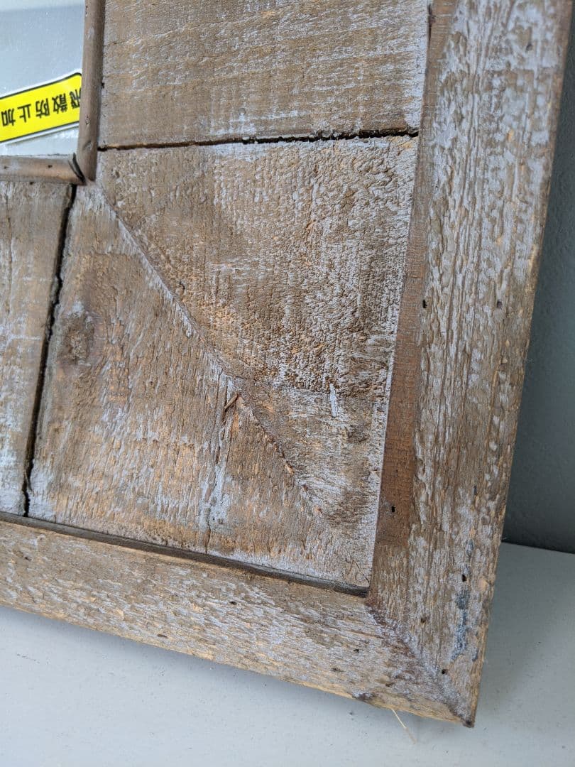 ヴィンテージ仕様　木製ミラー