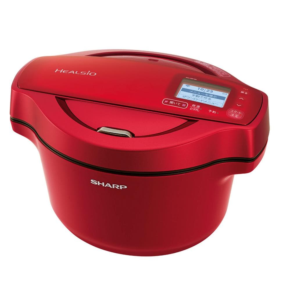 時短もヘルシーもこれ1台✨火を使わず安心調理 SHARP ヘルシオ ホットクック