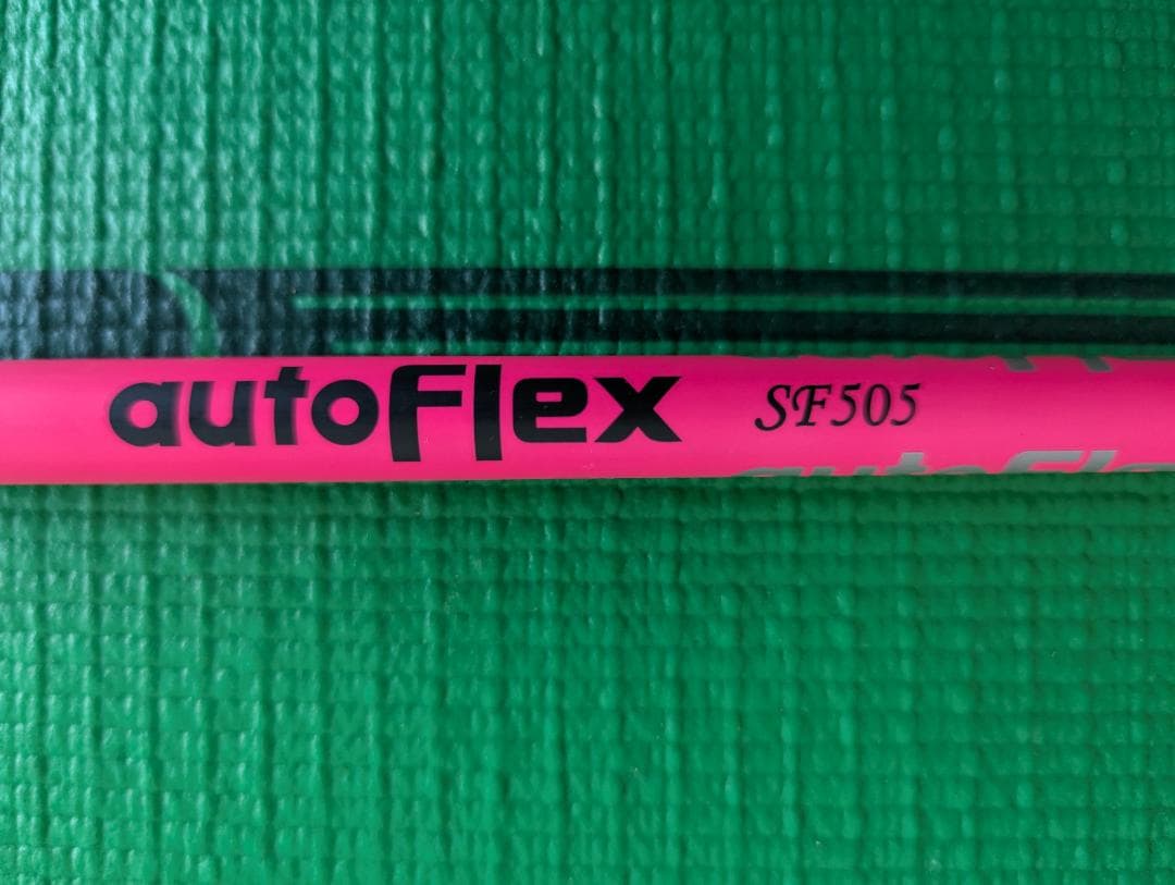 autoflex SF505 1W用シャフト　ゼクシオ、テーラースリーブ付き