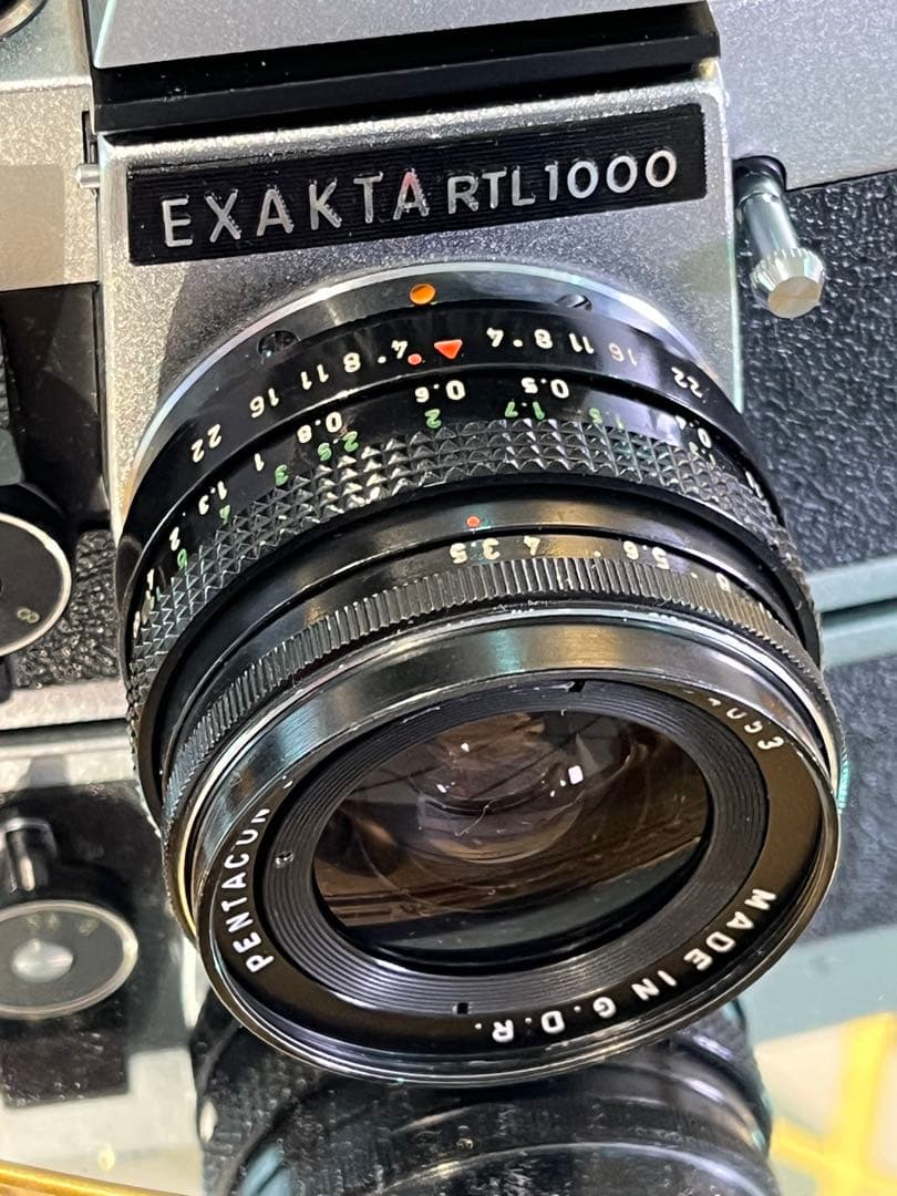 EXAKTA RTL1000 ウエストレベルF レンズ30mm f3.5準マクロ