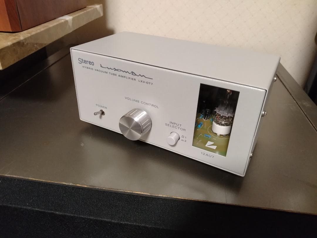 LXV-077 ハイブリッド真空管アンプ+フォステクス製 M800スピーカー