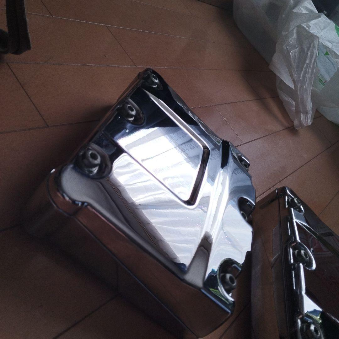 ハーレーツインカムロッカーカバーロアカバーセット クローム