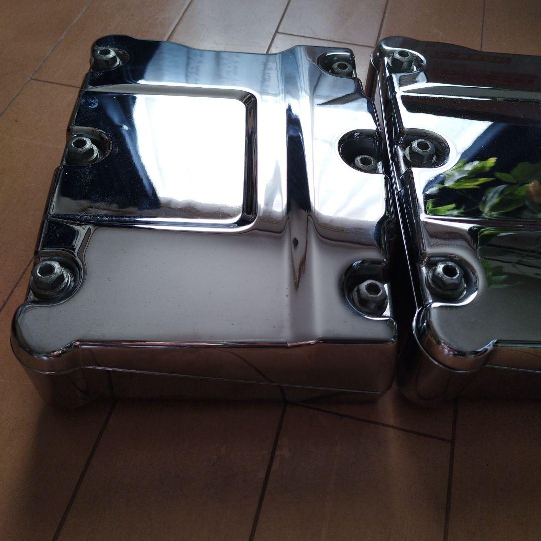 ハーレーツインカムロッカーカバーロアカバーセット クローム