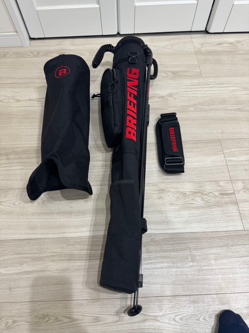 BRIEFING スタンド式ゴルフバッグ ブラック