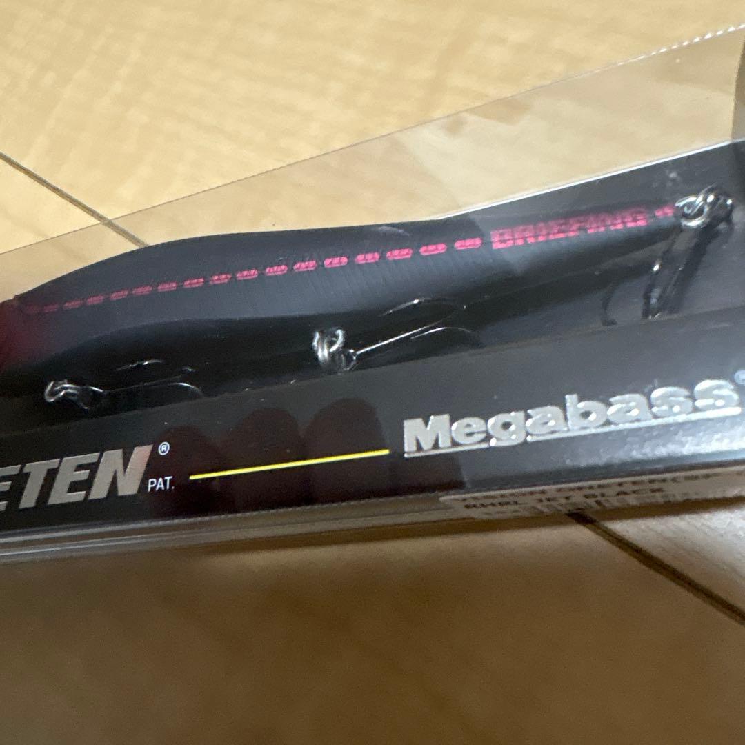 ルアー・フライ Megabass VISION ONETEN RHRL JET BLACK