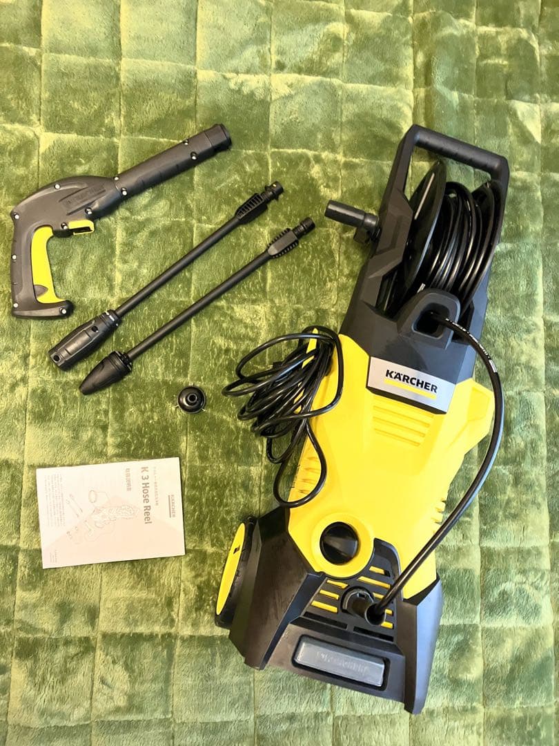 【使用1回】高圧ホースなしKARCHER K 3 Hose Reel 高圧洗浄機