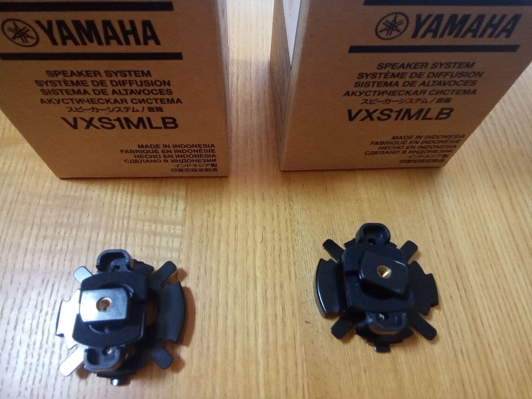 YAMAHA サラウンドスピーカーシステム ブラック ペア VXS1MLB