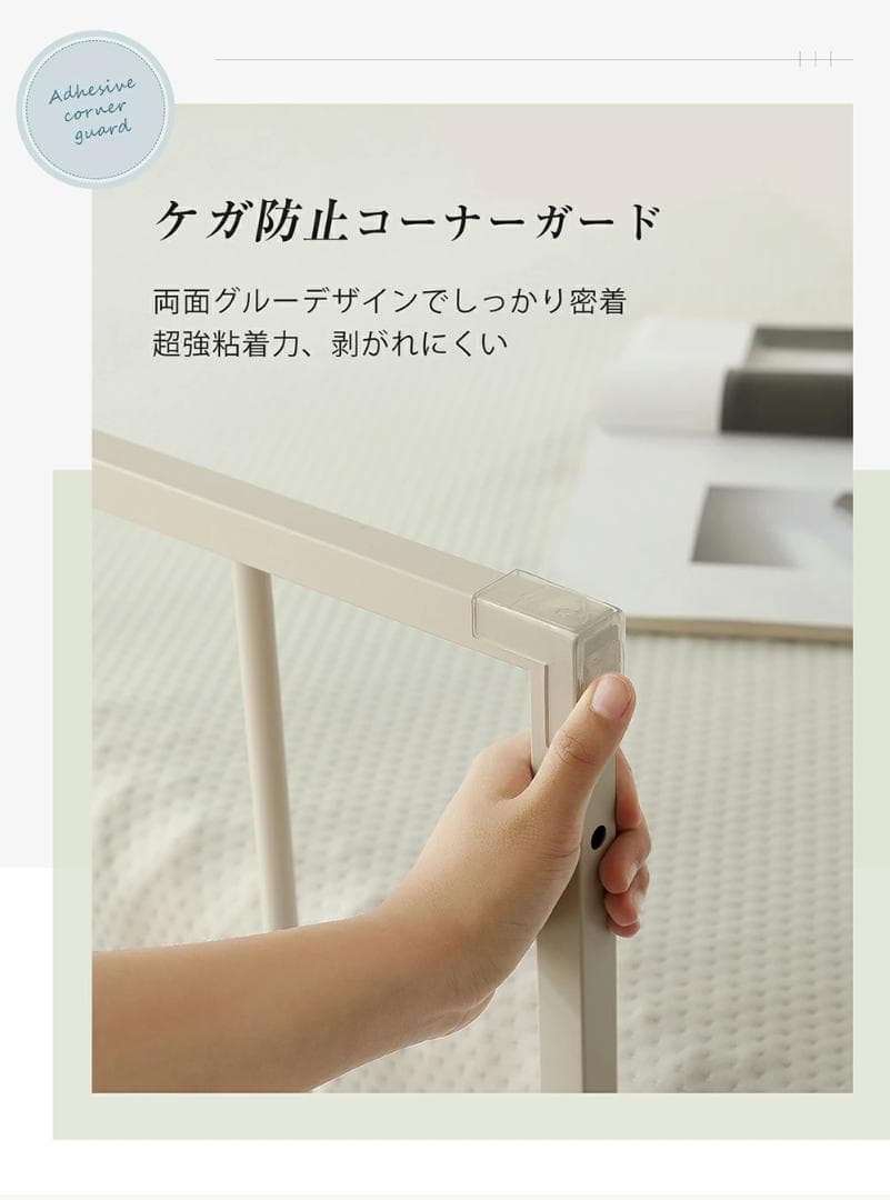 ロフトベッド パイプベッド シングル 高さ110cm 子供ベッド　WHITE