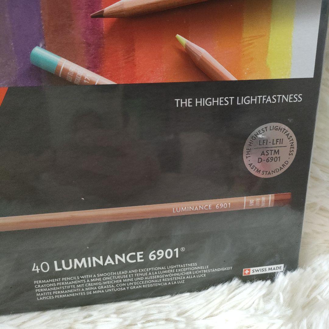 CARAN D'ACHE LUMINANCE 6901 40本セット
