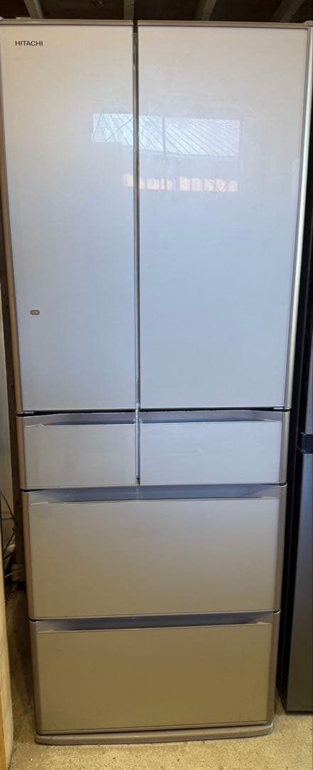 日立　HITACHI　2015年製　6ドア　大容量　大型　冷蔵庫　517L