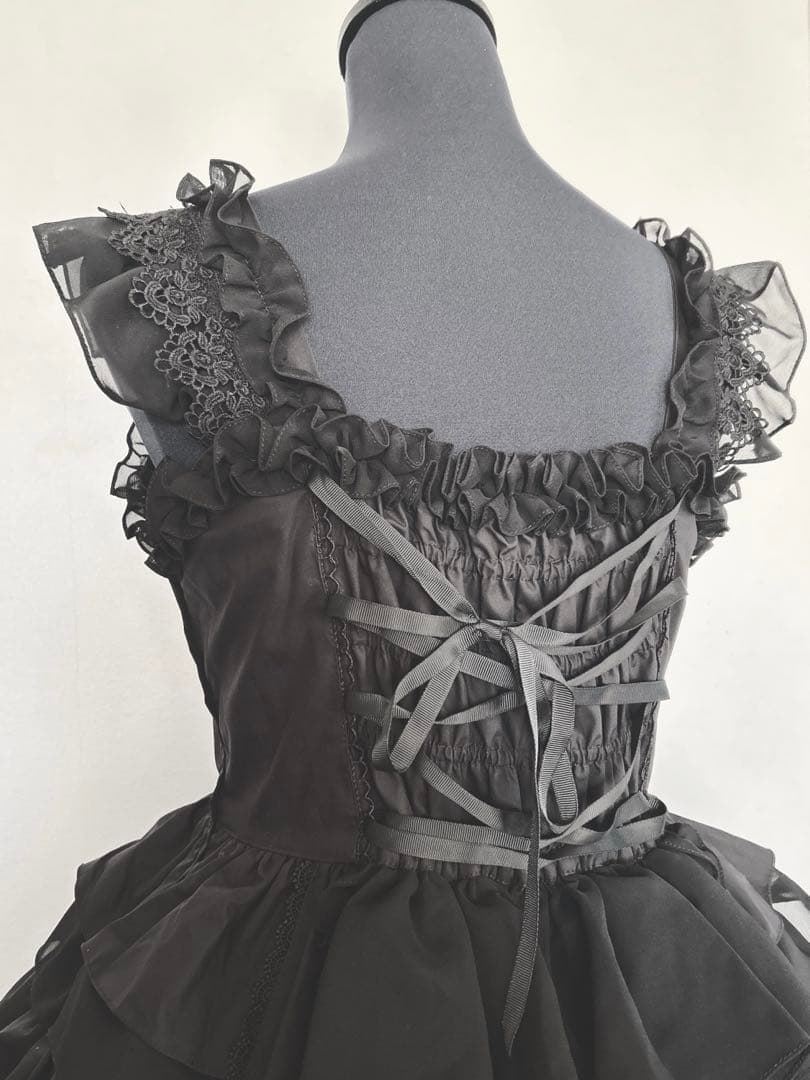 アンドロミオ　AND ROMEO ロリータ　JSK ジャンスカ　ブラック