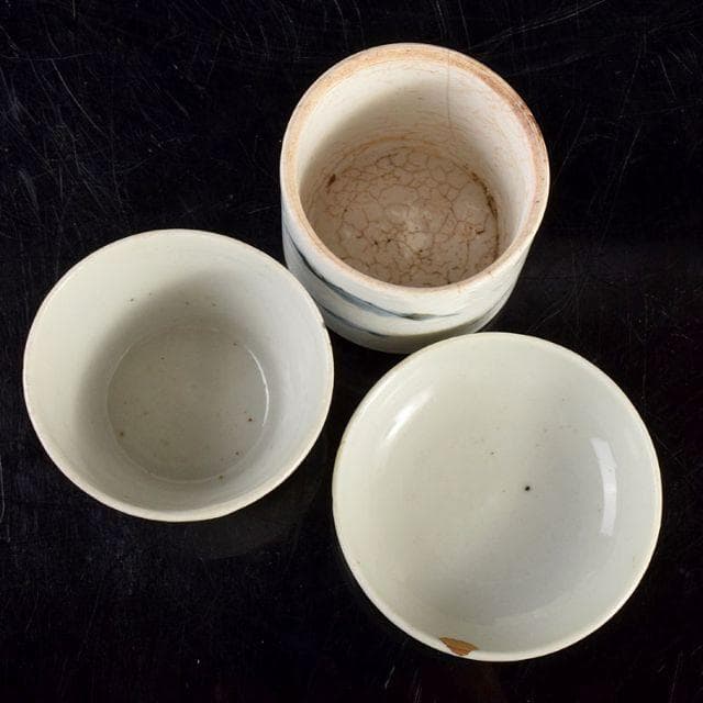 伊万里焼　古伊万里　染付　山水文など　猪口　ぐい呑　酒盃