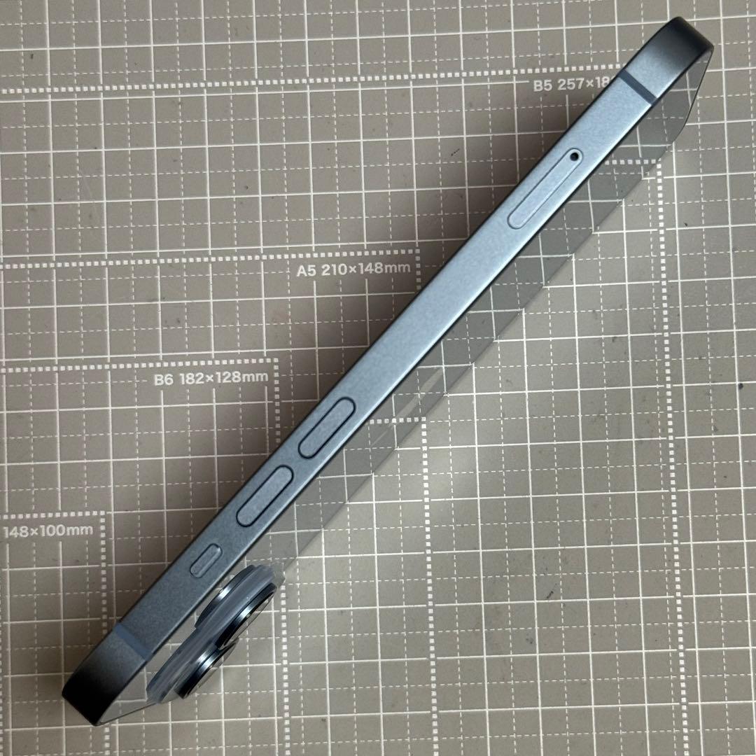 iPhone14 128GB ブルー バッテリー100%