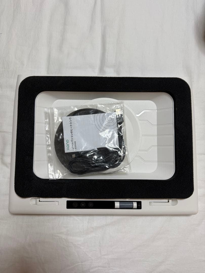 llano ノートパソコン冷却パッド RGBライト 15-19インチ対応