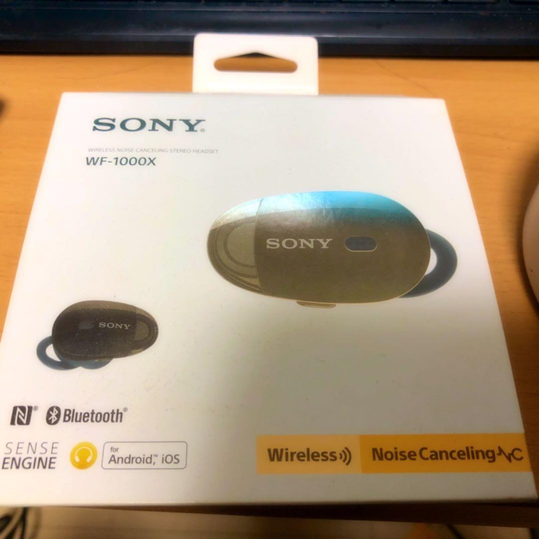 SONY WF-1000X(B) ワイヤレスイヤホン
