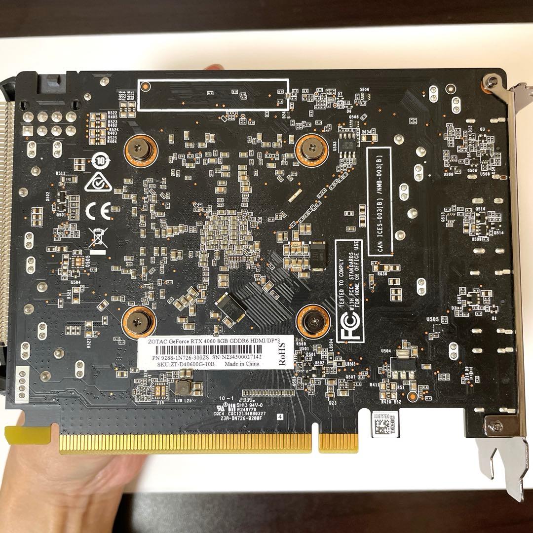 【ジャンク品】ZOTAC GAMING RTX 4060 solo 8GB