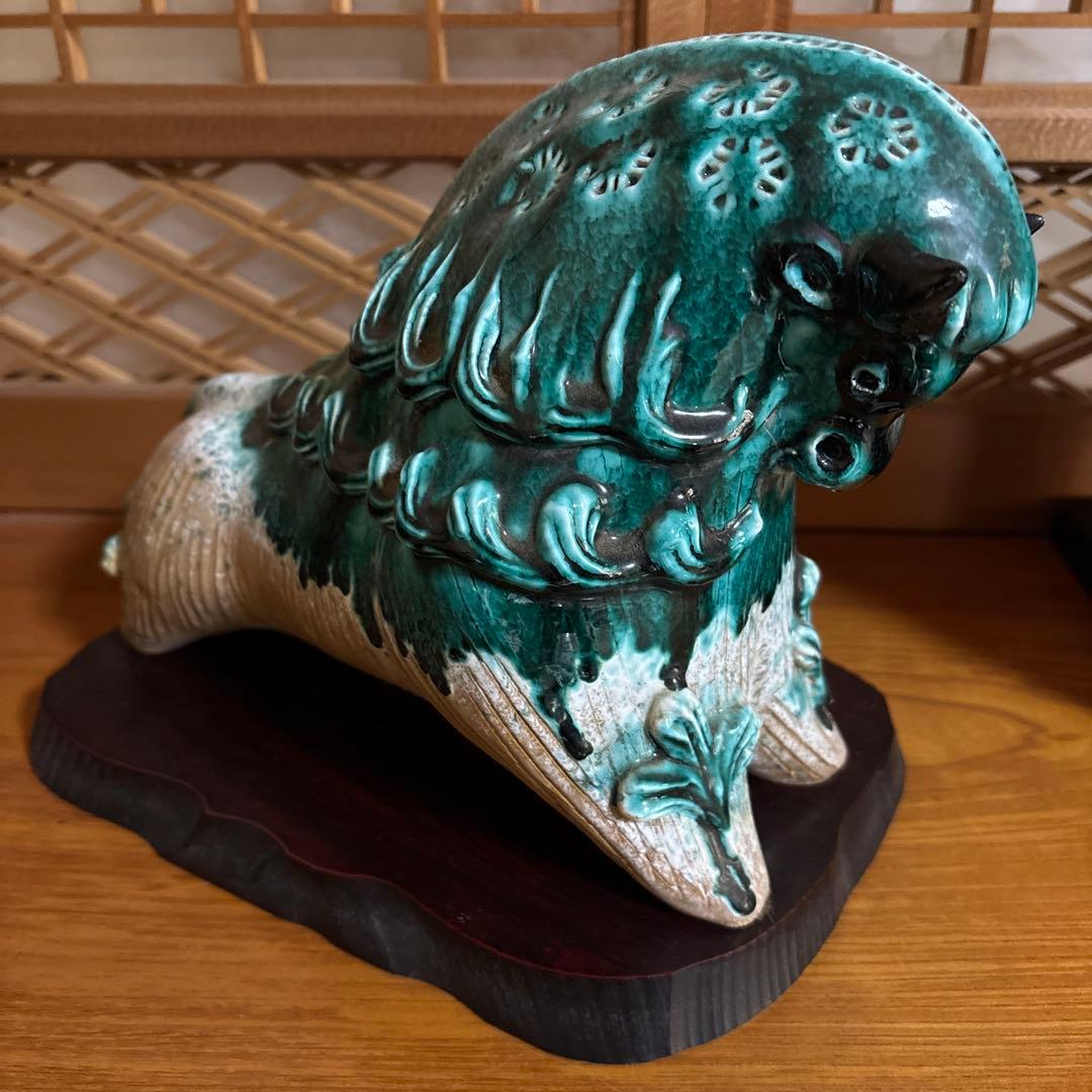 牛　馬　陶器　置物