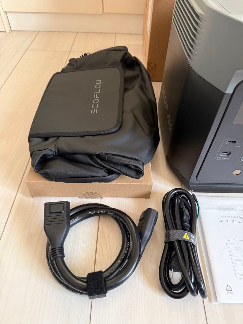 EcoFlow DELTA2 +専用エクストラバッテリー +専用カバー セット