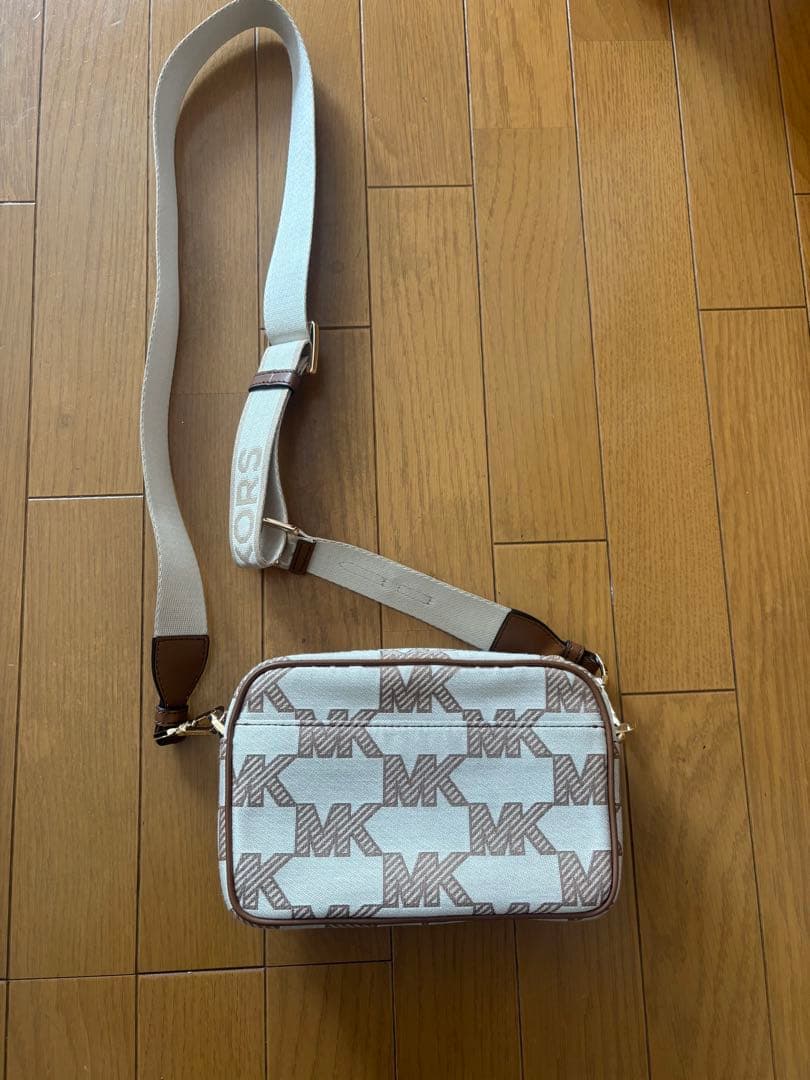 MICHAEL KORS ショルダーバッグ ホワイト/ブラウン
