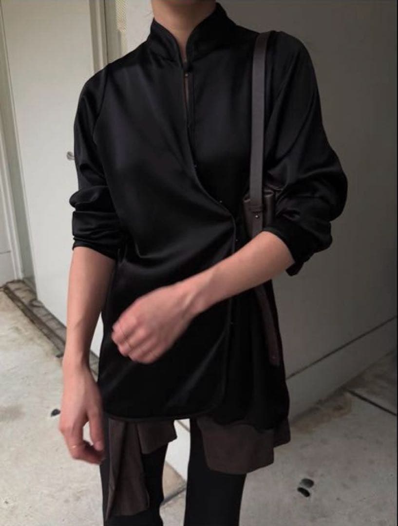 トップス enof ace china long sleeve shirt