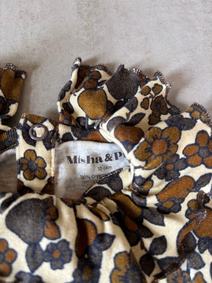 《24日まで限定値下げ》misha&puff ロンパース 12-18m