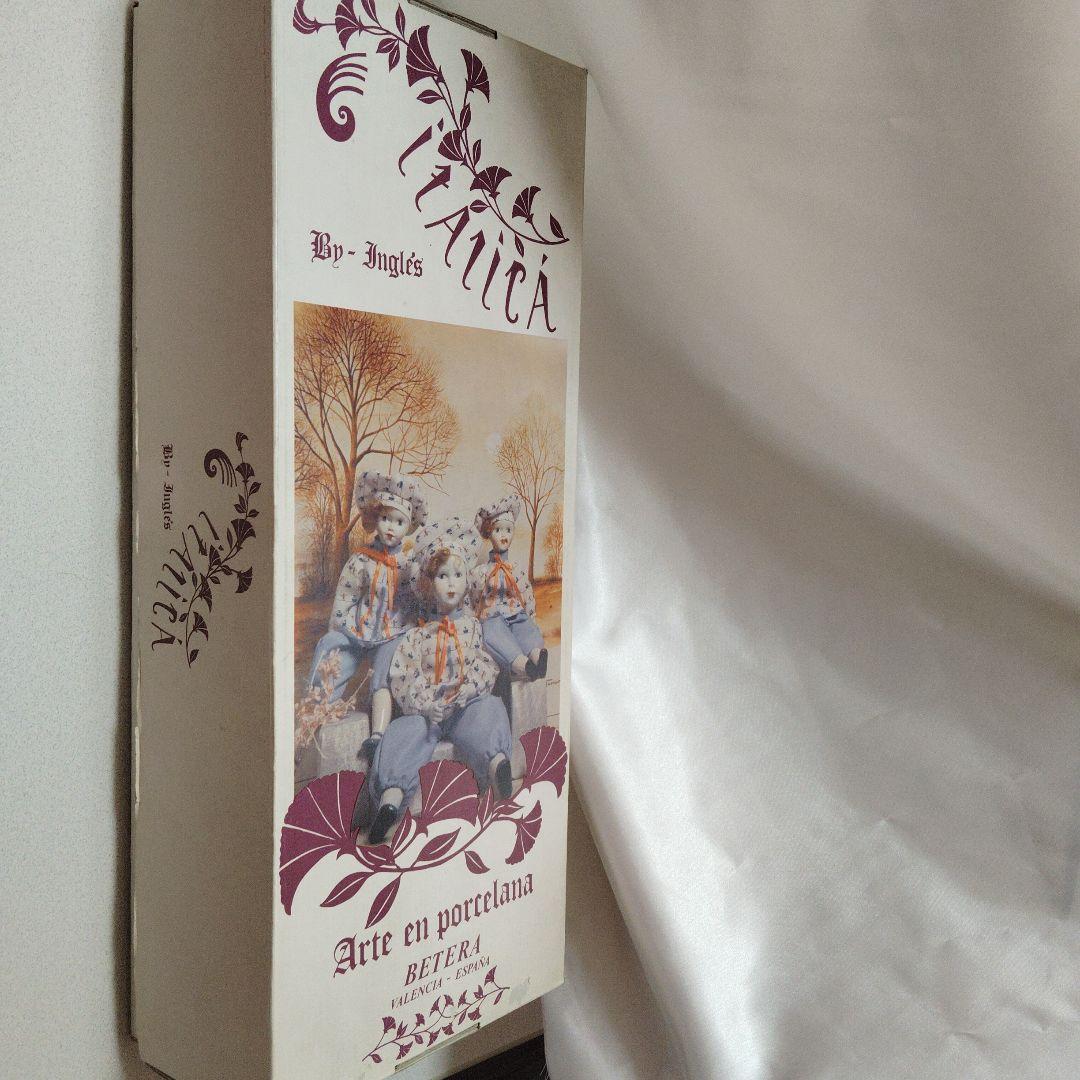 ビスクドール　 クリスマスドール　　アンティークドール　箱入り