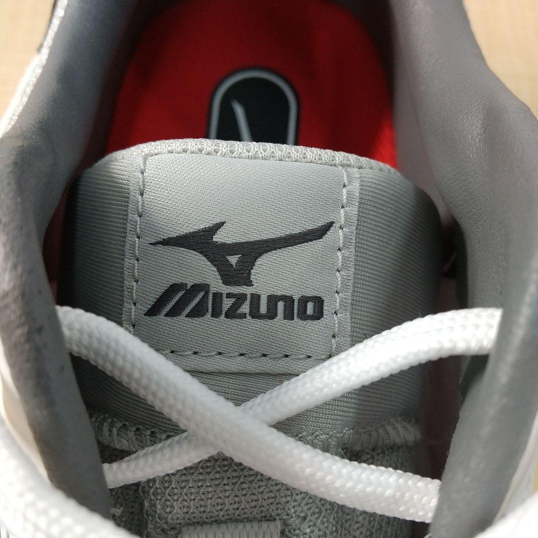 H972 Mizuno 安全靴 ホワイト ゴールド