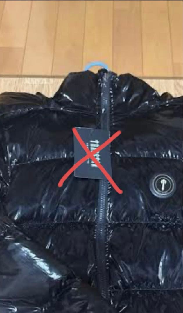 Trapstar ブラック ダウンジャケット 新品