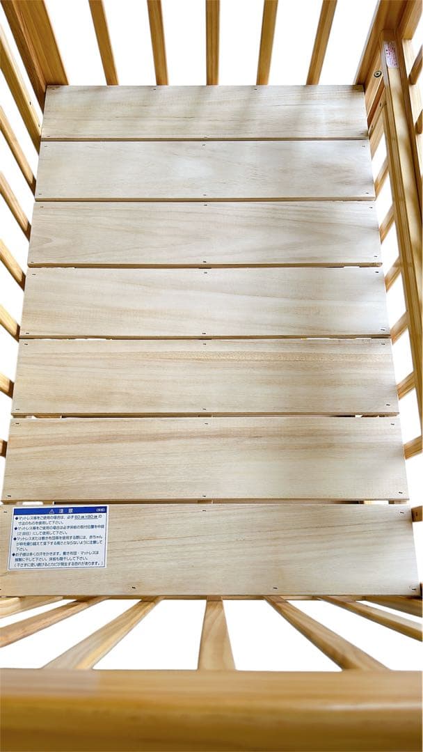 ⭐️美品⭐️ KATOJI ベビーベッド キャスター付き