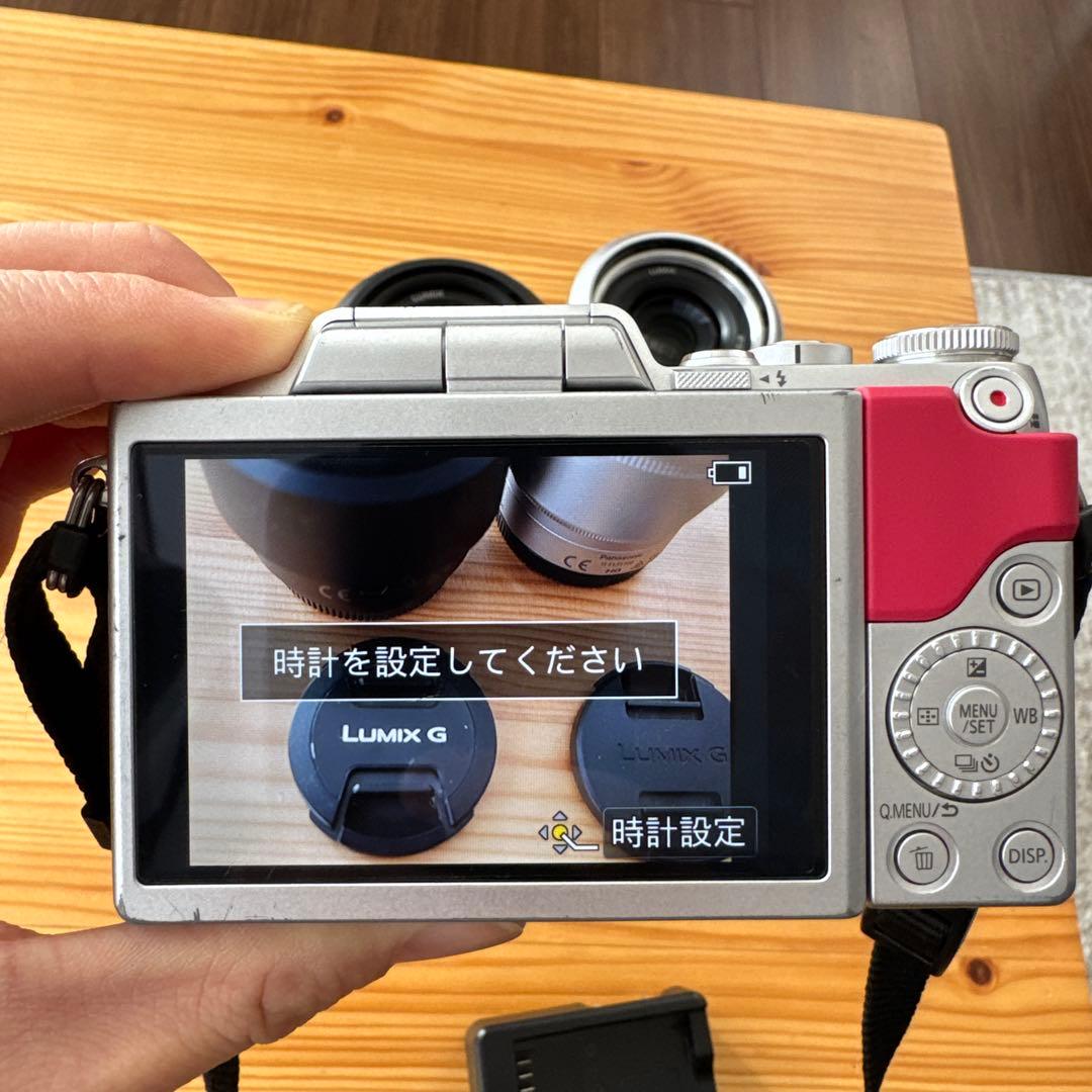 パナソニック LUMIX G DMC-GF7W ダブルズームレンズ