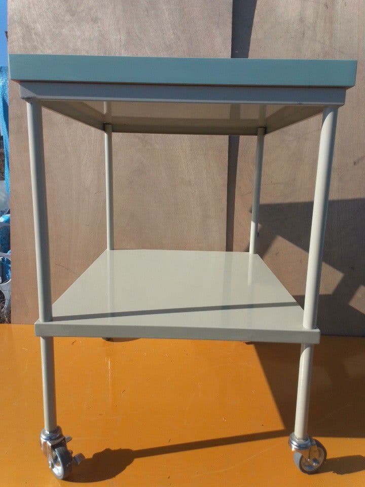 SOLNO 調剤テーブル　丈夫なツールワゴン　作業台　薬局　机