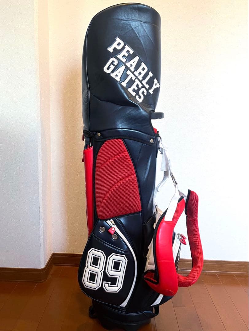 【限定色】PEARLY GATESパーリーゲイツ キャディバッグ トリコロール