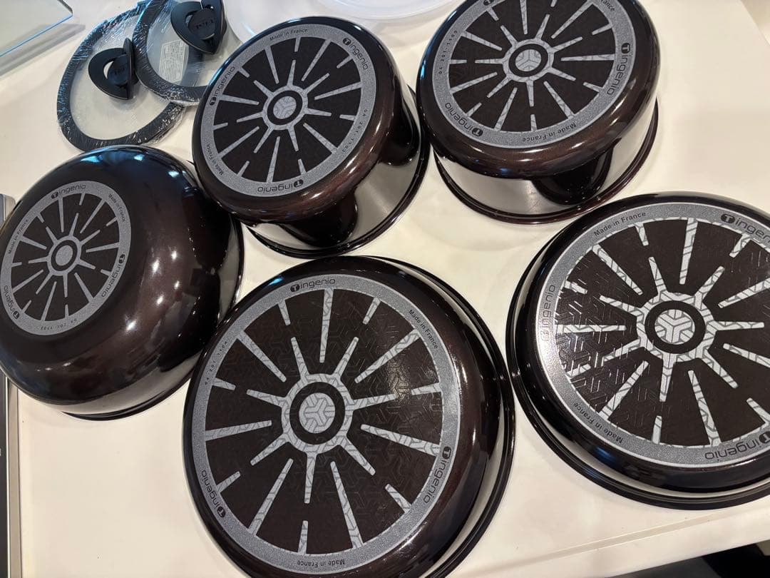 ティファール鍋、フライパン8点セット