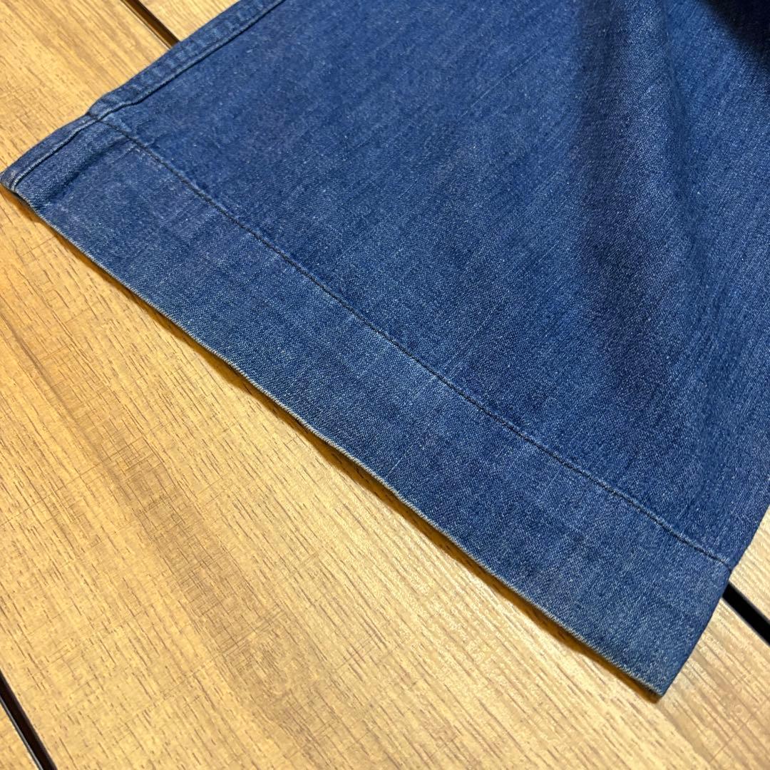 US NAVY 50s デニムセーラーパンツ w32相当 希少 海軍 ジーンズ