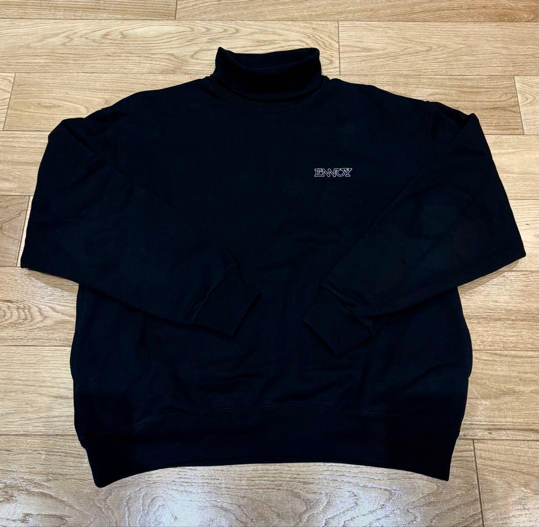 【Ｌ】ennoy ELECTRICLOGO TURTLENECK SWEAT