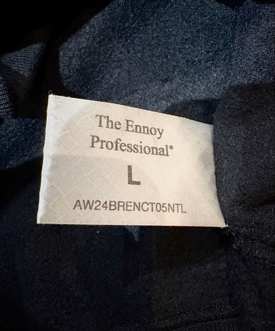 【Ｌ】ennoy ELECTRICLOGO TURTLENECK SWEAT