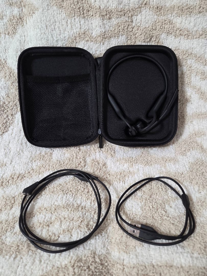 SHOKZ OPENCOMM 骨伝導ワイヤレスヘッドセット ブラック