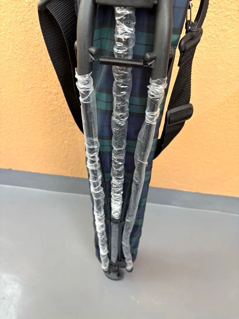 Beams Golf チェック柄　スタンドバッグ　クラブケース　ビームスゴルフ