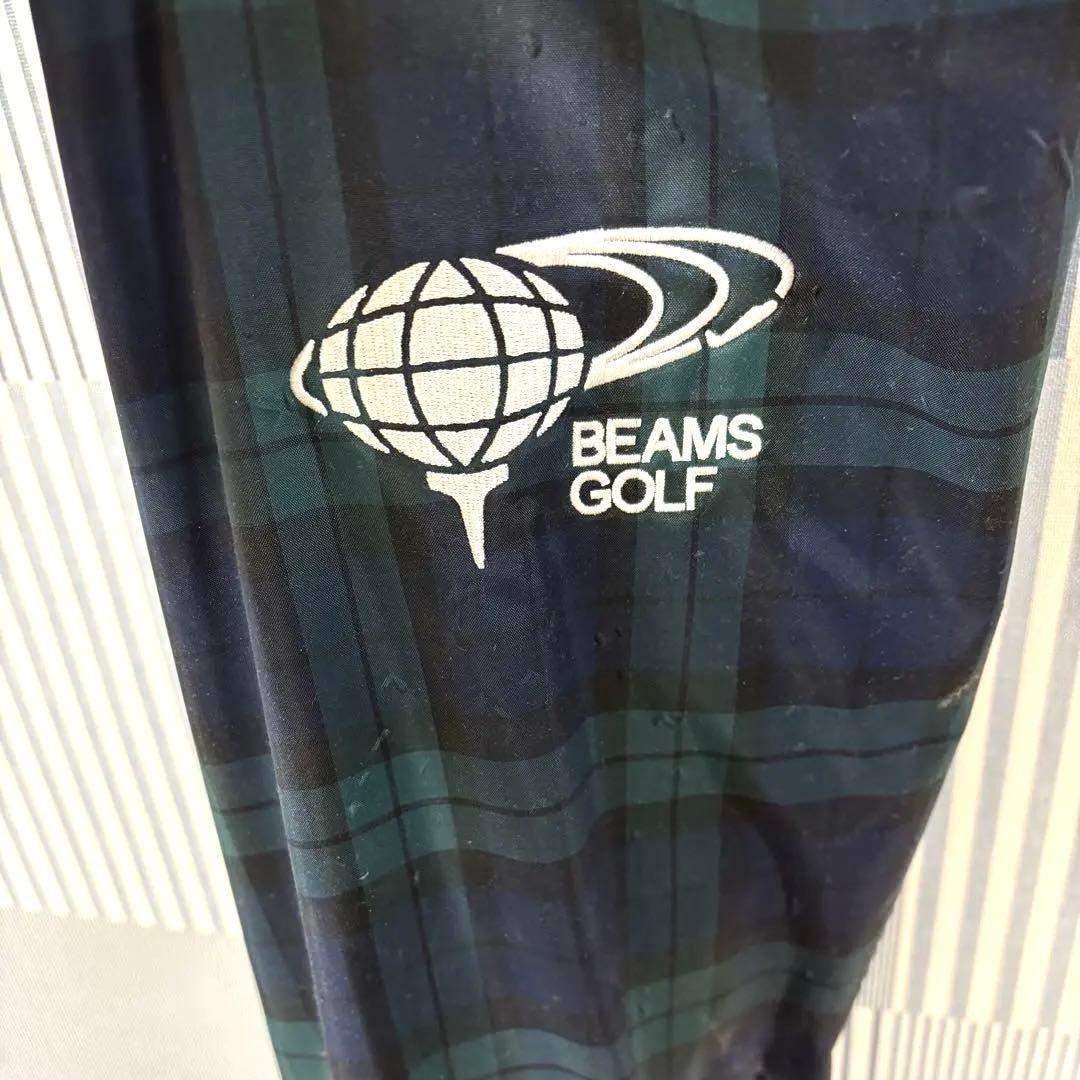 Beams Golf チェック柄　スタンドバッグ　クラブケース　ビームスゴルフ