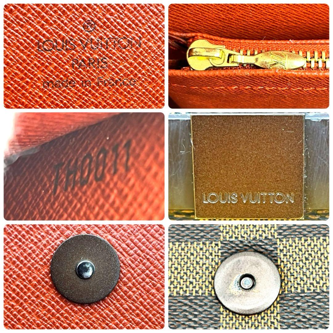 ✨希少✨ルイヴィトン　トライベッカ　ロン　ダミエ　エベヌ　ショルダーバッグ