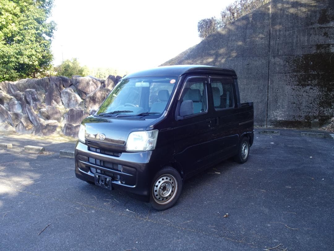 ★★平成25年 ハイゼットデッキバン ナビ＆TV MT 車検・令和9年2月★★