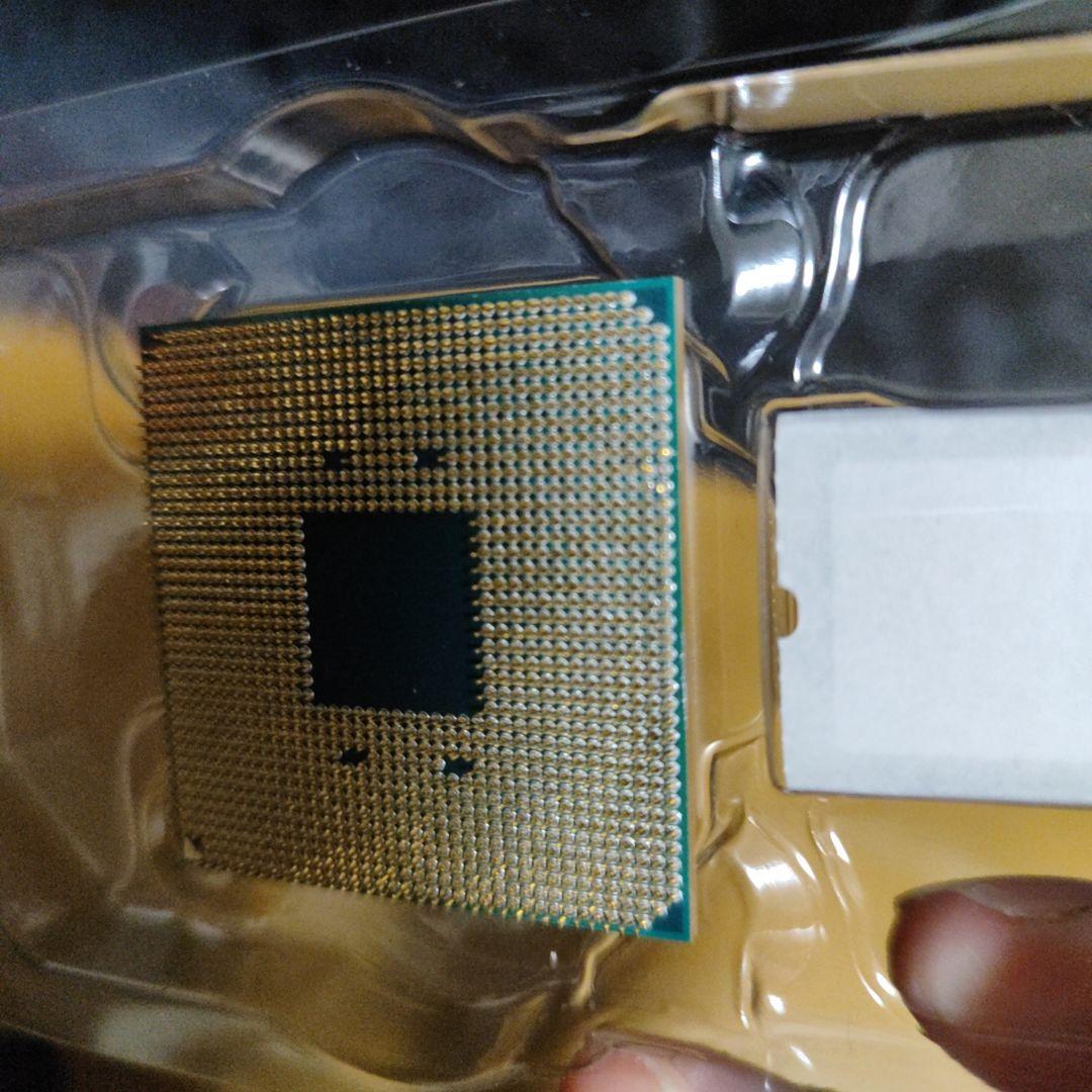 動作確認済み（だそうです）　Ryzen7 5800X　ピン曲がり（欠け？）