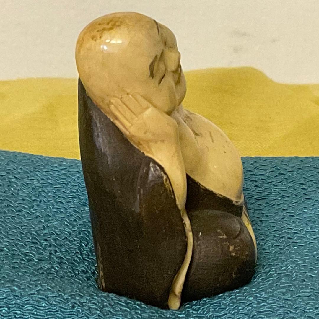 値下げ　骨董　布袋様　置物