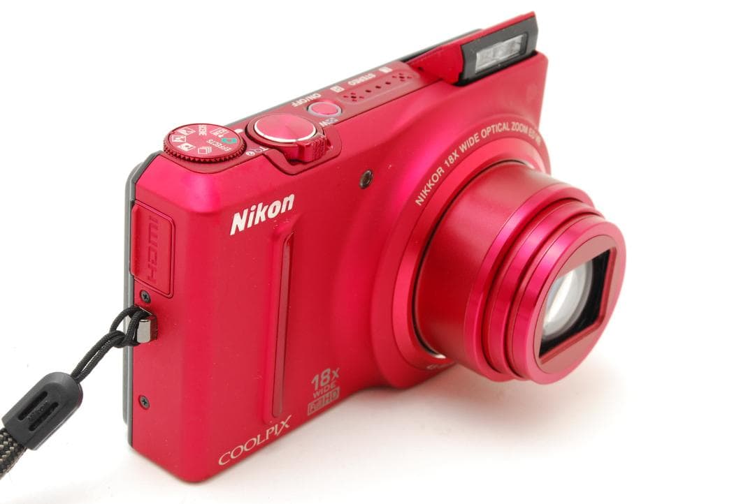 Nikon COOLPIX s9100 赤 ピンク 18倍ズーム 動作確認済