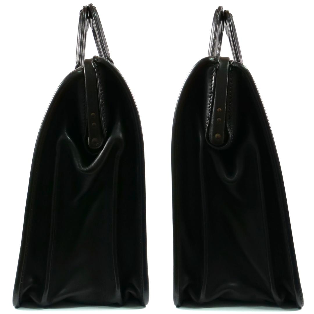 希少美品✨オールドコーチ ダレスバッグ 5420 USA製 自立 ブラック